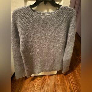 Vintage Willi Smith Heather Gray Mohair blend Women's Sweater
